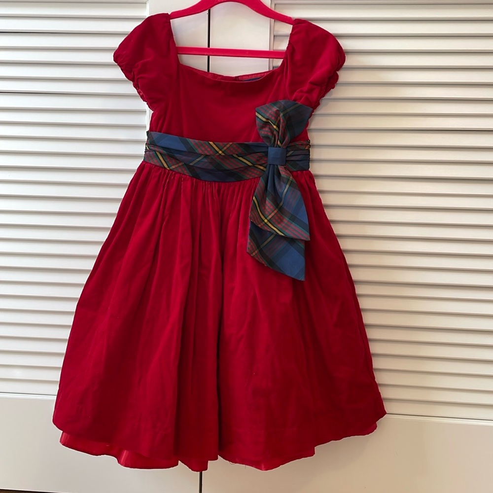 Holiday dress! Little girl Ralph Lauren holiday dress